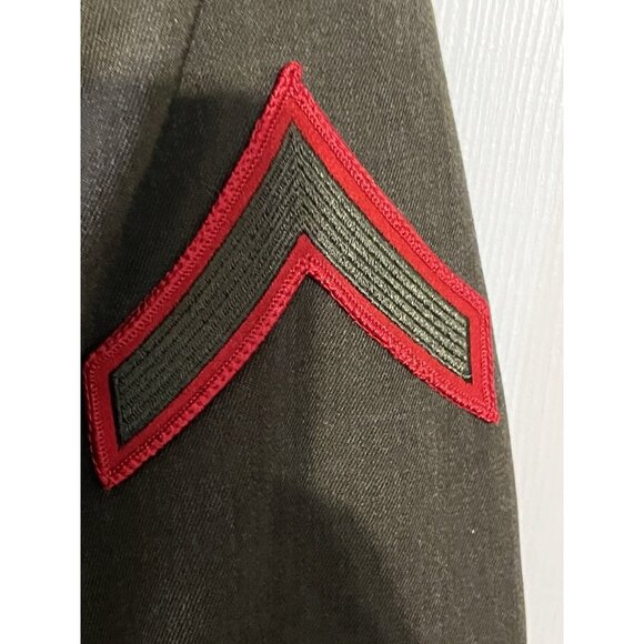 Men’s Military Jacket 37S Crown Clothing DSCP USA Made with Patches SEE ALL - Picture 5 of 16